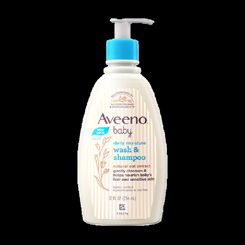 Dầu gội và sữa tắm Aveeno/Aveeno Baby Care 2 trong 1 354ml