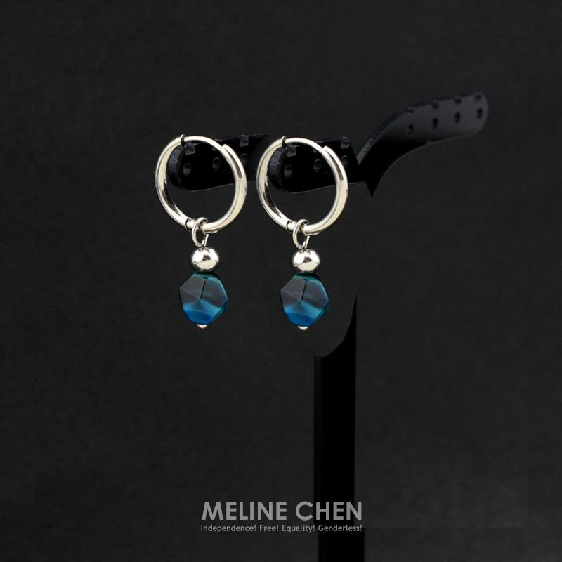 MELINE CHEN Blue Dream Thiết kế thích hợp sáng tạo xu hướng quốc gia cao cấp dành cho nam và nữ cá tính hip-hop