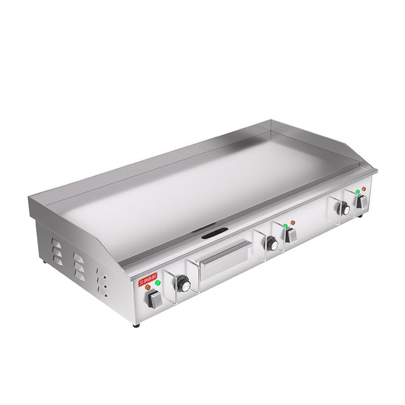 Ailangxi nhà bếp vỉ nướng điện thương mại tấm sắt điện teppanyaki thiết bị bánh hành máy nướng mì lạnh máy gas gian hàng