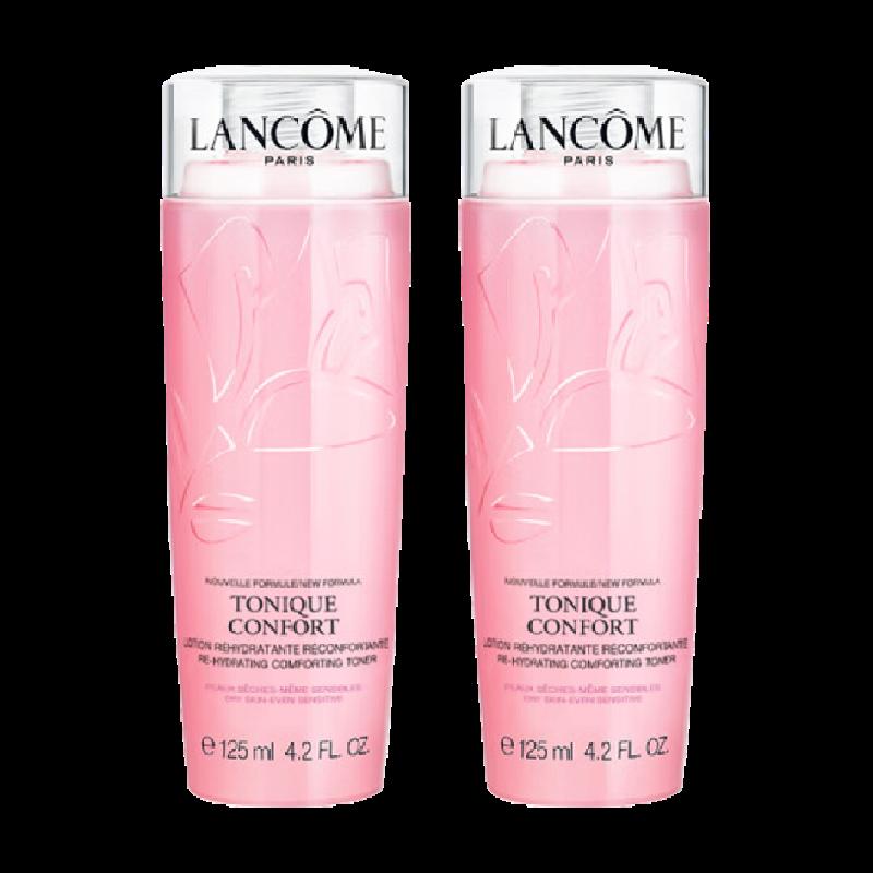 Nước hoa hồng làm mềm Lancome/Lancome Qingying 250ml (125ml * 2 chai) nước hoa hồng dưỡng ẩm và làm dịu da