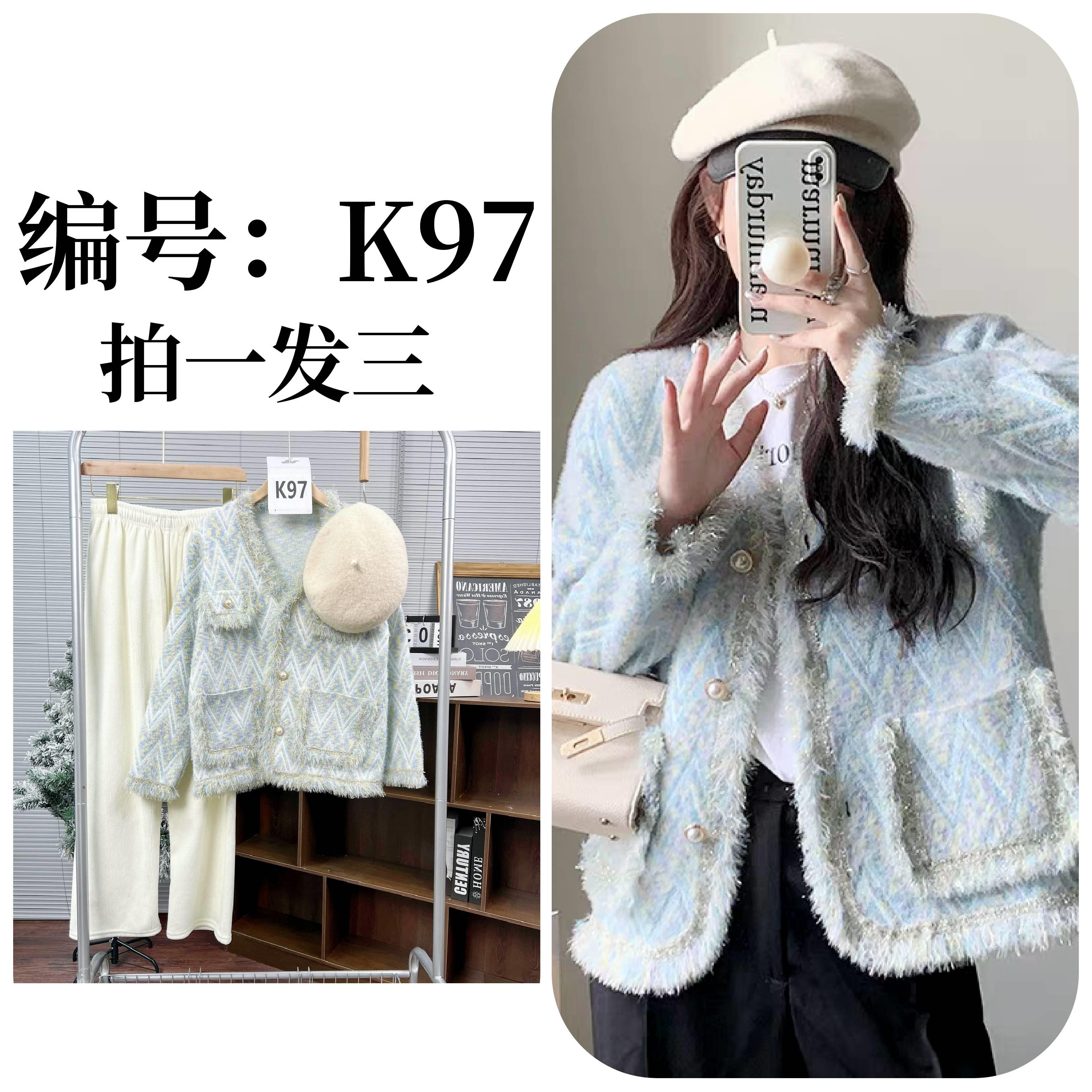 [K97] Xiaoxiangfeng retro cổ chữ V khí chất tay dài tua rua thiết kế sang trọng phong cách phương Tây thường ngày