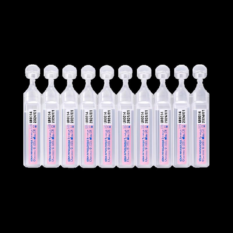 Pháp gifrer da nụ nước muối biển sâu rửa mũi nhỏ mũi cho bé rửa mũi cho bé 5ml * 10 chai