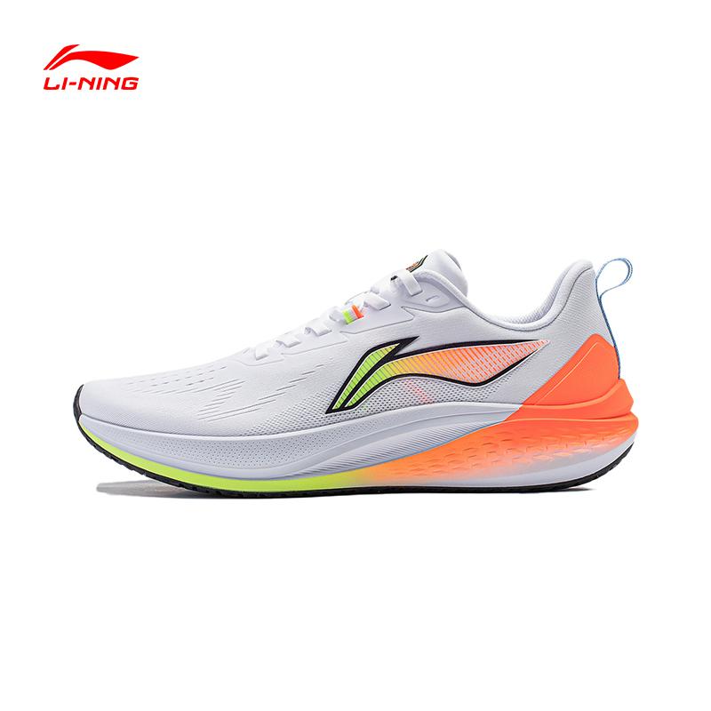 Giày chạy bộ Li Ning Chitu 7 dành cho nam và nữ 2024 Giày chạy bộ phản quang mới tập luyện thoáng khí Giày thể thao chống sốc ARPU003