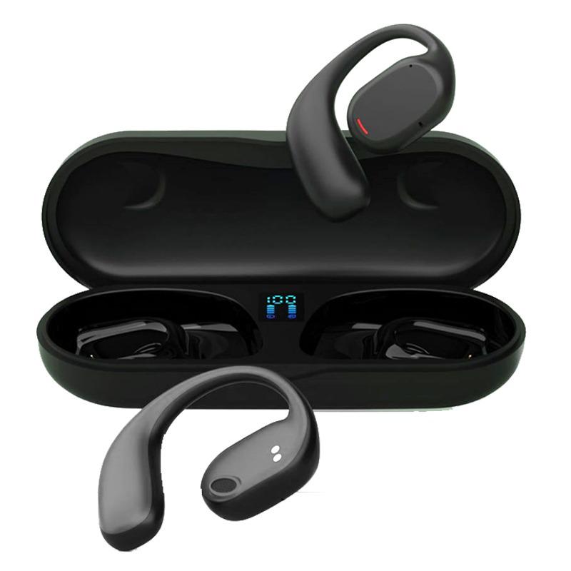 Tai nghe Bluetooth, móc tai không dây, dẫn truyền xương, không nhét tai, pin siêu dài, phù hợp với móc tai Sony và Huawei, loại tai