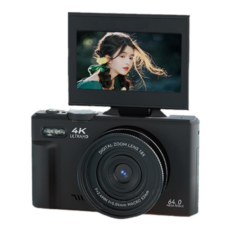 Feiku Flip Micro SLR Camera HD 4K Màn Hình Lật Sinh Viên WD-08 Du Lịch Tiện Lợi Nhập Cảnh Gia Đình