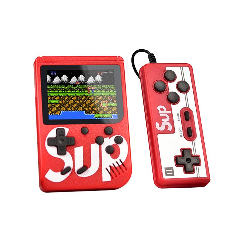 2024 mới sup máy chơi game cầm tay trẻ em hoài cổ cổ điển retro cầm tay Tetris mini psp cổ điển đôi máy chơi game nhỏ Mario cùng TV lòng bàn tay màn hình lớn