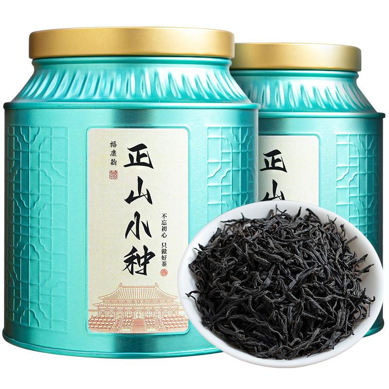 2024 Trà Mới Đặc Biệt Cao Cấp Trà Đen Hương Vị Mạnh Mẽ Vũ Tongmuguan Lapsang Souchong 500G Hộp Quà Tặng Osmanthus