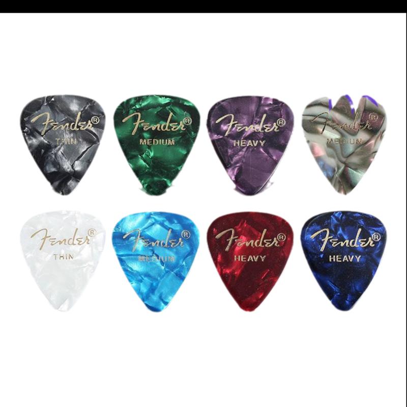 Đàn guitar Fender celluloid của Mỹ pick 351 tiêu chuẩn gỗ điện dân gian gảy đàn lò xo