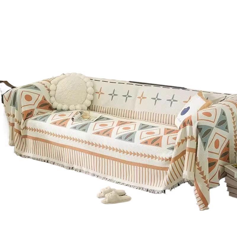 Vải bọc sofa, vỏ chăn sofa, vỏ đệm sofa đa năng bao gồm tất cả các loại, phổ biến cho tất cả các mùa, chống mèo cào 2024