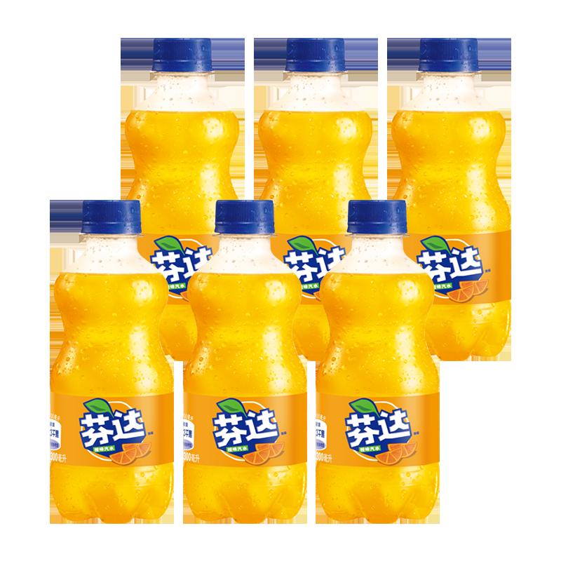 [Miễn phí vận chuyển] Nước giải khát có ga Coca-Cola Fanta Orange Soda 300ml * 6 chai mini size thơm ngon