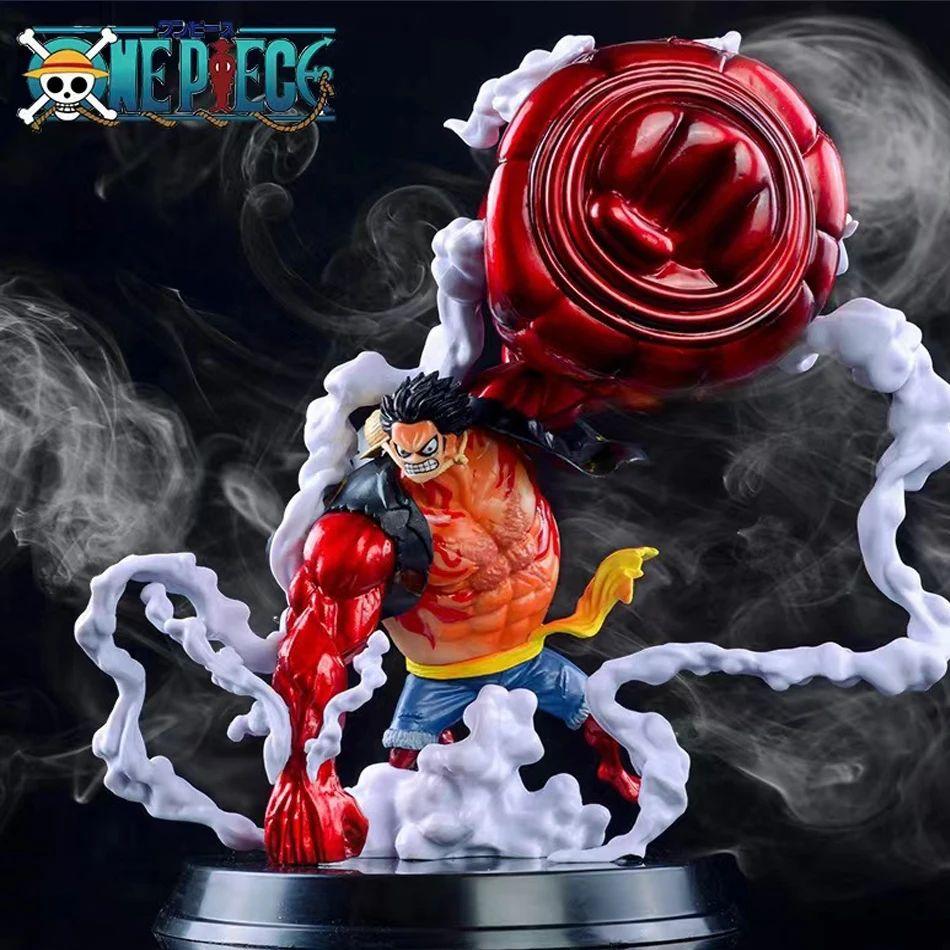 25CM Anime One Piece Luffy Gear 4 Hình Nhựa PVC