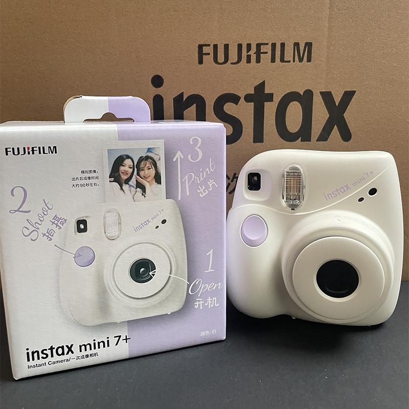 Gói máy ảnh selfie mini Polaroid instax mini7+ chính hãng hoàn toàn mới dành cho bé trai và bé gái bao gồm giấy in ảnh