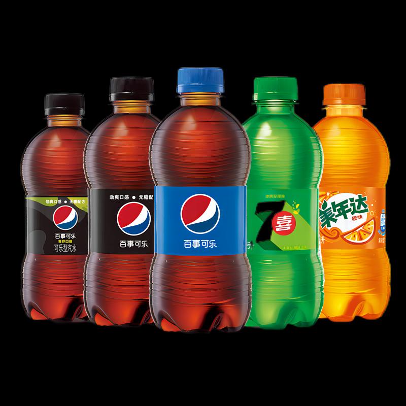 Nước uống có ga Pepsi-Cola Mirinda 7-up 300ML*6 chai 12 chai nguyên hộp