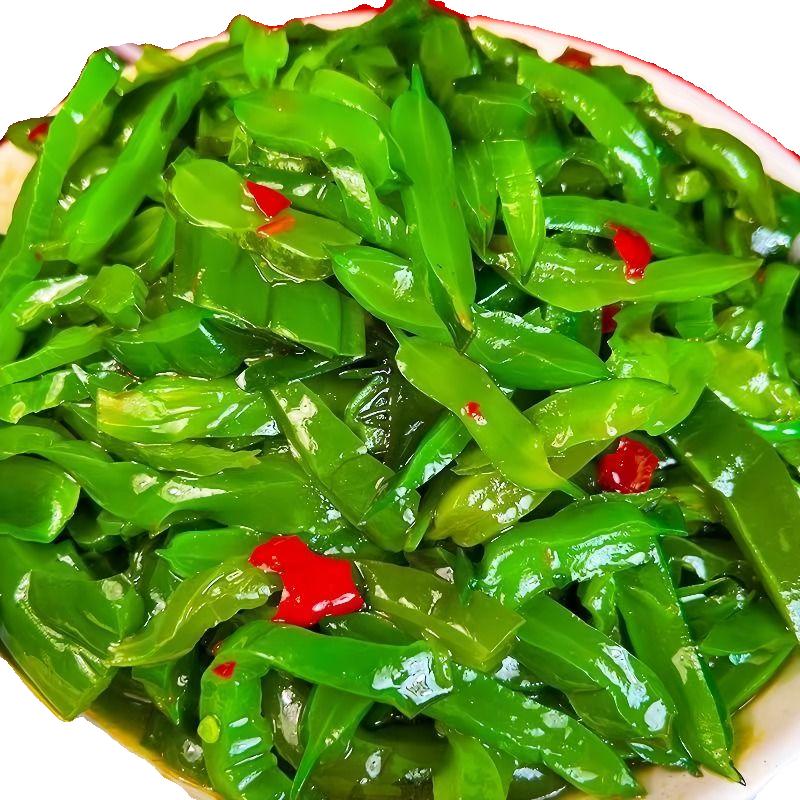 Ăn liền Thân bắp cải biển cay Làm đẹp môi Wakame Salad với cơm dưa chua 200g/túi Salad rong biển