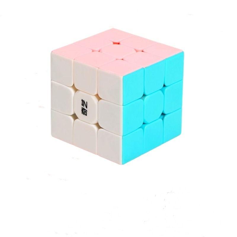 Qiyi Macaron Rubik's Cube 3rd cấp 23445 kim tự tháp mịn thi đấu trẻ em đồ chơi giáo dục trọn bộ giải nén