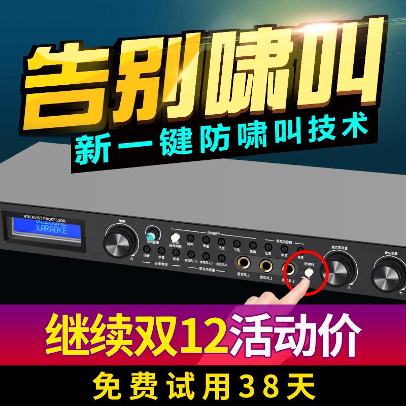 JSG FRONT -MÁY HIỆN TẠI KTV Bộ xử lý âm thanh Phản hồi Bộ xử lý âm thanh hỗn hợp Audio Anti -screaming Chuyên nghiệp K Song X5