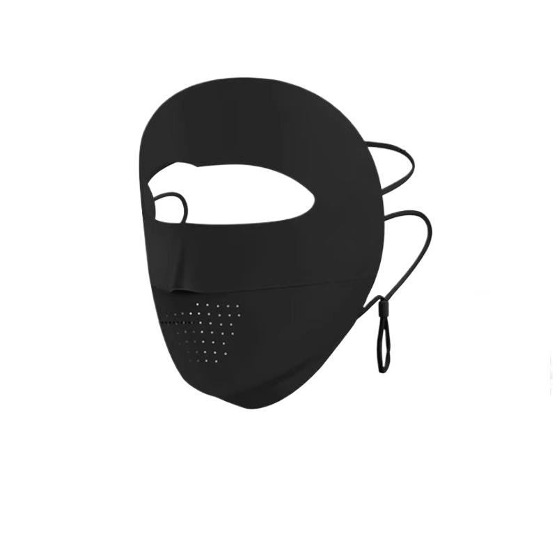 Mặt nạ chống nắng facekini nữ chống tia cực tím mùa hè băng mỏng lụa thoáng khí che nắng toàn mặt lái xe và đi xe