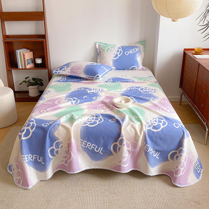 Loại A cũ vải thô nguyên chất thảm cotton 100% cotton bốn mùa cotton cao cấp cũ vải thô dày chống trượt cho bé bé