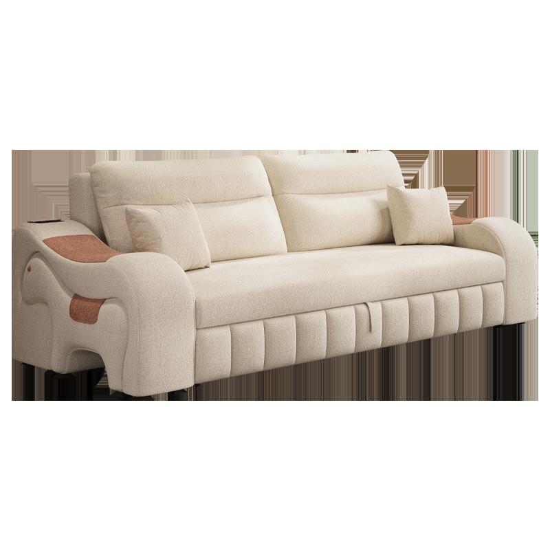 Keriya căn hộ nhỏ phòng khách sofa đôi 2024 sofa đa năng mới giường gấp gấp đôi giường kính thiên văn