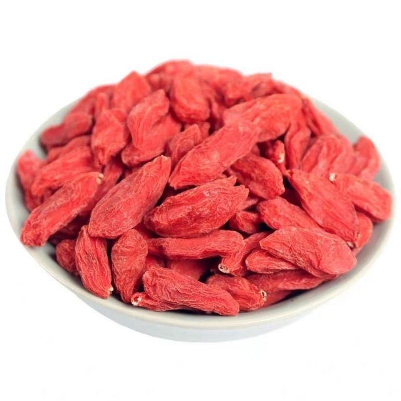 Ningxia red Wolfberry chính hãng Wolfberry cao cấp không cần rửa hạt lớn trà ăn liền túi 50g đóng hộp